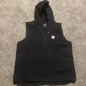 Carhartt Black Relaxed Fit Vest